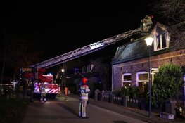 Schoorsteenbrand in &#39;s Graveland