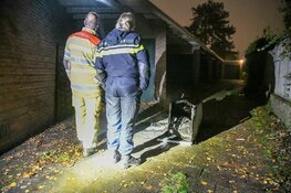 Brand bij garageboxen in Hilversum snel onder controle