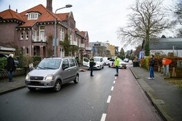 Fietser door auto aangereden in Hilversum