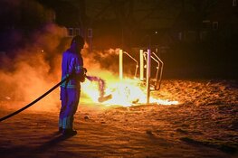 Scooter in brand gestoken in Hilversum