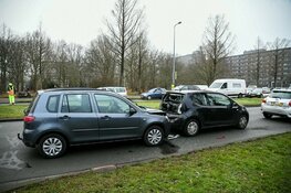 Veel schade bij kettingbotsing in Hilversum