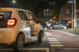 Maaltijdbezorgers met elkaar in botsing
