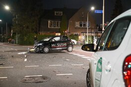 Maaltijdbezorgers met elkaar in botsing