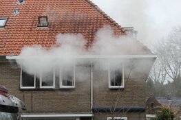 Veel schade door brand in slaapkamer Hilversum