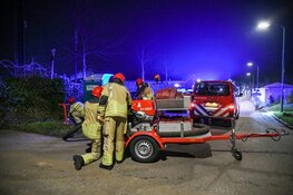 Brand bij houthandel in Kortenhoef