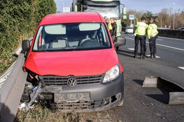 Ongeval tussen meerdere voertuigen op A1