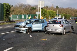 Ongeval tussen meerdere voertuigen op A1