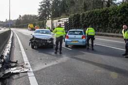 Ongeval tussen meerdere voertuigen op A1