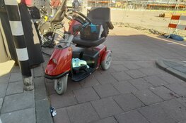 Ongeval met scootmobiel in Hilversum
