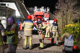 Schoorsteenbrand in Kortenhoef