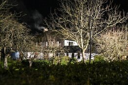 Schoorsteenbrand in Kortenhoef