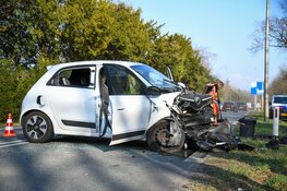 Twee gewonden bij kop-staart botsing in Hilversum