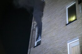 Brand in appartement in Hilversum