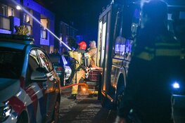 Uitslaande brand op zolder van woning in Bussum