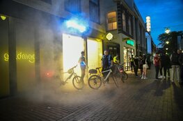 Brandalarm bij Geldmaat in Hilversum, uitgaanspubiek schrikt