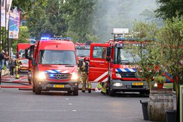 Brand in parkeergarage op Mediapark