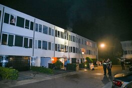 Brand in slaapkamer van woning in Hilversum