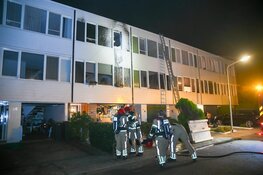 Brand in slaapkamer van woning in Hilversum