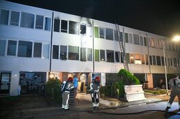 Brand in slaapkamer van woning in Hilversum