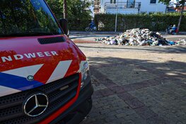 Bijna brand in vuilniswagen in Hilversum