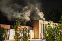 Brand bij crematorium in Laren