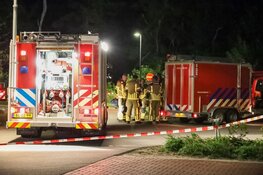 Brand bij crematorium in Laren