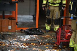 Brand in appartement in Hilversum