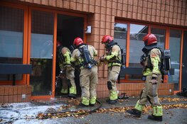 Brand in appartement in Hilversum