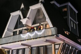 Schoorsteenbrand in Laren