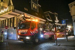 Schoorsteenbrand in Laren