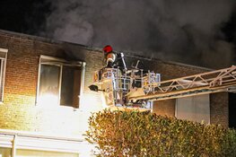 Woning uitgebrand in Bussum