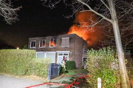 Woning uitgebrand in Bussum