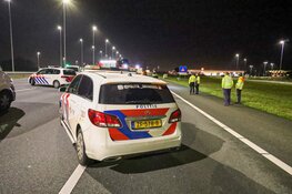 Persoon overleden bij ongeluk op A1, snelweg langdurig afgesloten