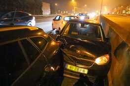 Drie auto's betrokken bij ongeluk op A1