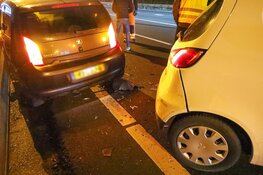 Drie auto's betrokken bij ongeluk op A1