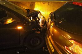 Drie auto's betrokken bij ongeluk op A1