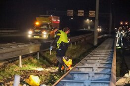Auto gecrasht: drie inzittenden op de vlucht