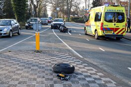 Motorrijder gewond bij ongeval in Hilversum