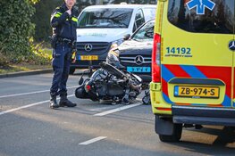 Motorrijder gewond bij ongeval in Hilversum