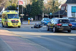 Motorrijder gewond bij ongeval in Hilversum