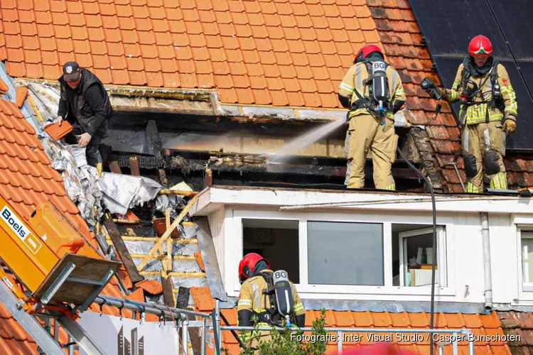 Dakbrand in Naarden