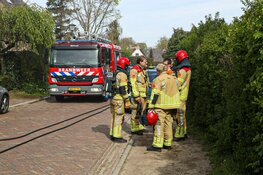 Brand in vuilniswagen in Blaricum