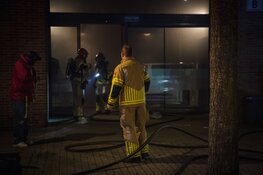 Brand in kelderboxruimte van complex in Hilversum