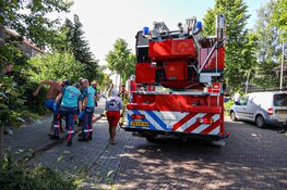 Melding van woningbrand in Bussum