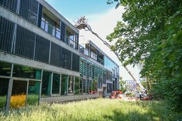 Korte brand bij VPRO in Hilversum