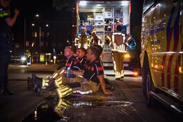 Brand in woning in Hilversum, buren geëvacueerd