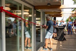 Feestelijke heropening watersporteiland voor mensen met een beperking