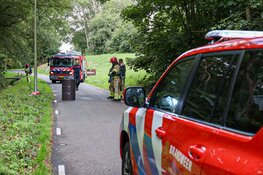 Groot vat in sloot in Muiderberg aangetroffen