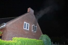 Brand zorgt voor flinke schade aan woning in Laren