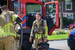 Brand op zolderetage in Hilversum